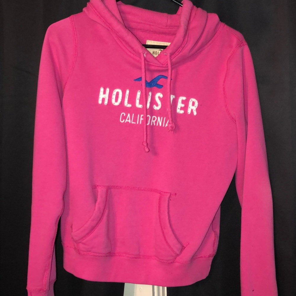Pink hoodie